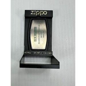 VTG Zippo Pocket Knife U.S. Baird Builders Of High Production Machinery Logo USA